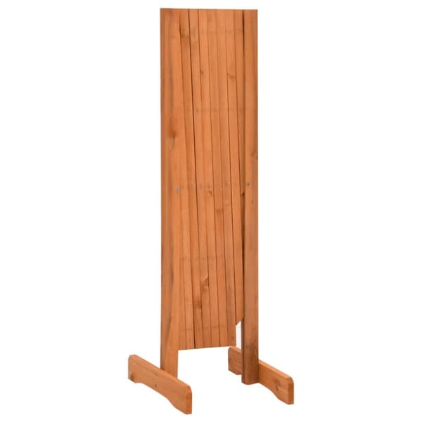 The Living Store espalier til haven 150x80 cm massivt fyrretræ orange -  Havehegn