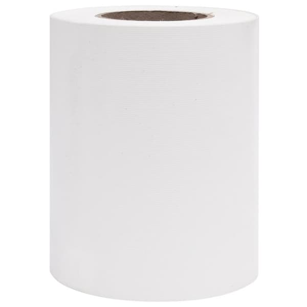 The Living Store haveskærm 35x0,19 m PVC hvid -  Havehegn