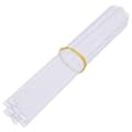 Miniatyrbillede 8 af 11: The Living Store haveskærm 35x0,19 m PVC hvid -  Havehegn