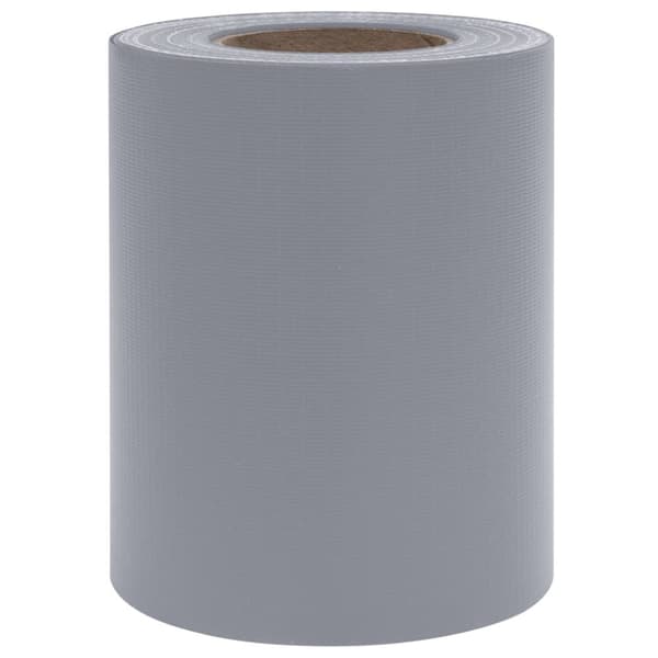 The Living Store haveskærm 35x0,19 m PVC mat lysegrå - Havehegn