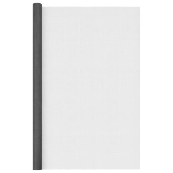The Living Store Insektsnät glasfiberplast 100x2000 cm svart -  Staket