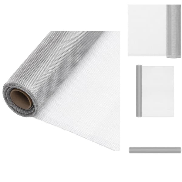 Staket - Living Insektsnät aluminium 60x1000 cm silver