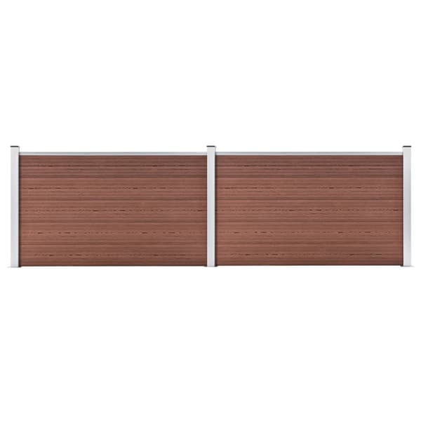 Havehegn - Living havehegn 353 x 106 cm WPC brun