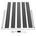 Miniatyrbillede 6 af 11: Havehegn - Living hegnspanelsæt 699x105 cm WPC sort