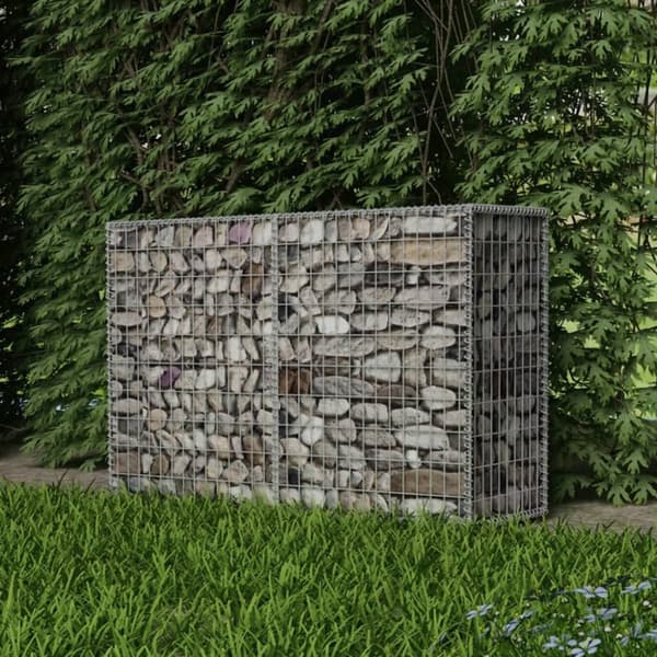 Havehegn - Living gabionkurv galvaniseret stål 150x50x100 cm
