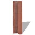 Miniatyrbillede 3 af 6: Havehegn - Living dobbeltsidet havehegn PVC 90 x 300 cm brun