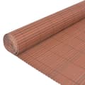 Miniatyrbillede 5 af 6: Havehegn - Living dobbeltsidet havehegn PVC 90 x 300 cm brun
