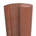 Miniatyrbillede 2 af 6: Havehegn - Living dobbeltsidet havehegn PVC 90 x 300 cm brun