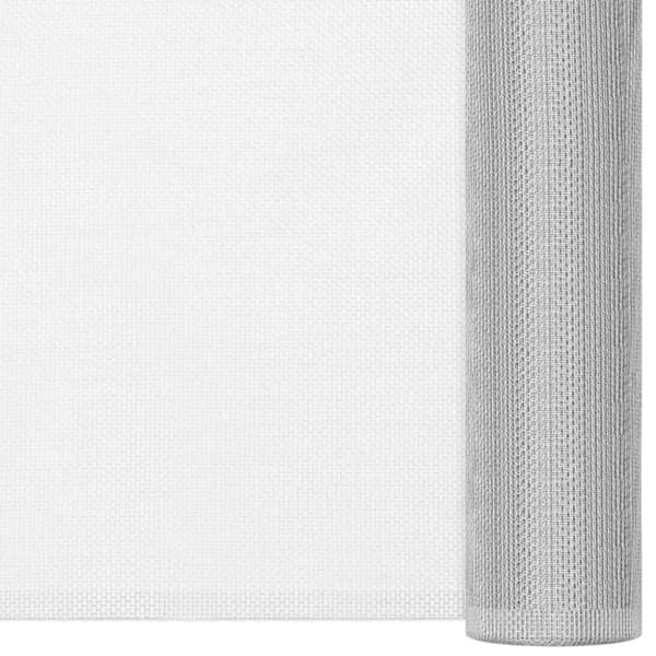 Havehegn - Living net 60x2000 cm aluminium sølvfarvet