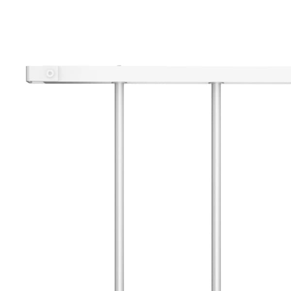 Havehegn - Living hegnspanel 1,7 x 1,25 m pulverlakeret stål hvid