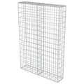 Miniatyrbillede 4 af 7: Havehegn - Living gabionvæg med dæksler 100 x 20 x 150 cm galvaniseret stål