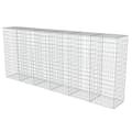 Miniatyrbillede 4 af 7: Havehegn - Living gabionvæg med dæksler galvaniseret stål 300 x 50 x 150 cm