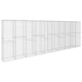 Pikkukuva 3 / 7: Aitapaneelit - Living Gabionseinä kannella galvanoitu teräs 600x50x200 cm
