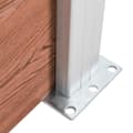 Miniatyrbillede 6 af 10: Havehegn - Living havehegn 526 x 106 cm WPC brun