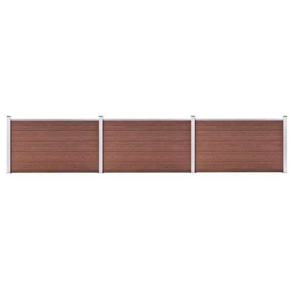Havehegn - Living havehegn 526 x 106 cm WPC brun