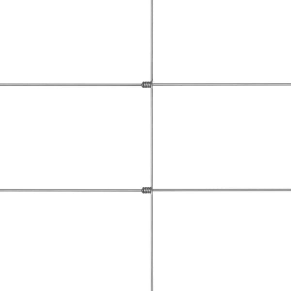 Staket - Living Fårstängsel galvaniserat stål 50x1 m silver