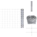 Miniatyrbild 1 av 6: Staket - Living Fårstängsel galvaniserat stål 50x1 m silver