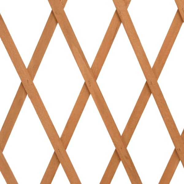 Staket - Living Spaljéstaket orange 180x100 cm massivt granträ