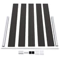 Miniatyrbild 5 av 9: Staket - Living Staketpanel WPC 180x105 cm svart