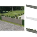 Miniatyrbillede 1 af 8: Havehegn - Living gabionvæg galvaniseret stål 630 x 30 x 100 cm
