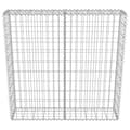 Miniatyrbillede 5 af 7: Havehegn - Living gabionvæg med dæksler galvaniseret stål 100 x 20 x 100 cm