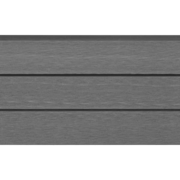 Havehegn - Living hegnsbrædder erstatning 9 stk. WPC 170 cm grå