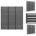 Miniatyrbild 1 av 5: Staket - Living Staketpanel WPC 180x180 cm svart