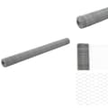 Miniatyrbillede 1 af 5: Havehegn - Living hønsenet galvaniseret stål 25 x 1,5 m sølvfarvet