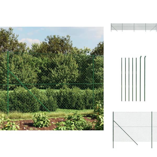 Aitapaneelit - Living Verkkoaita vihreä 1,6x10 m