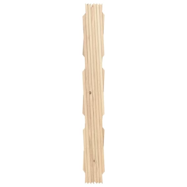 Espalierhegn 5 stk. 180x80 cm massivt fyrretræ - Espalierhegn - Espalier - Home & Living