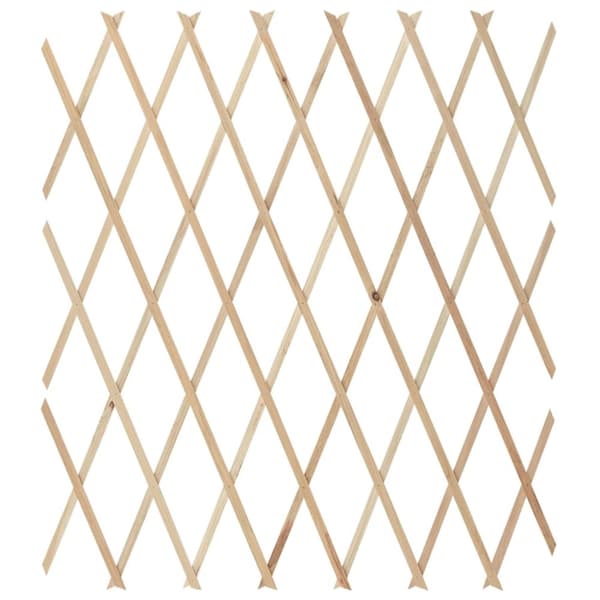 Espalierhegn 5 stk. 180x80 cm massivt fyrretræ - Espalierhegn - Espalier - Home & Living