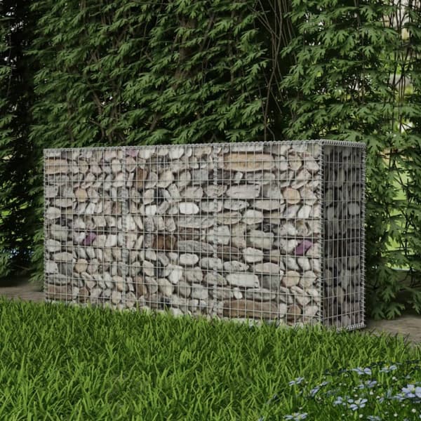 Gabionkorg galvaniserat stål 200x50x100 cm - Gabion - Gabioner - Home & Living