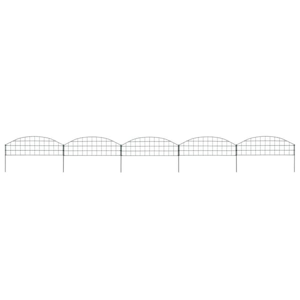 Buet havehegnssæt 77,3x26 cm grøn - Havehegn - Hegnssæt - Home & Living