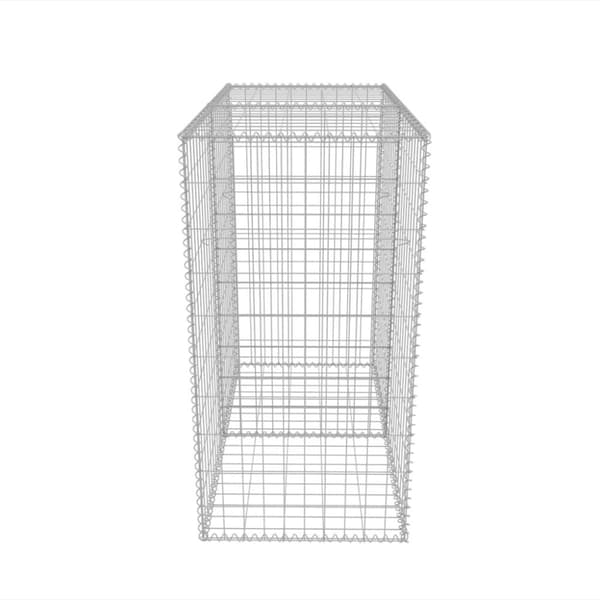 Gabionkurv galvaniseret stål 100 x 50 x 100 cm - Gabionkurv - Gabionkurve - Home & Living