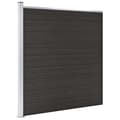 Miniatyrbillede 3 af 10: Hegnspanel 175x186 cm WPC sort - Hegnspanel - Hegnspaneler - Home & Living