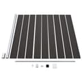 Miniatyrbillede 5 af 10: Hegnspanel 175x186 cm WPC sort - Hegnspanel - Hegnspaneler - Home & Living
