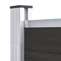 Miniatyrbillede 6 af 10: Hegnspanel 175x186 cm WPC sort - Hegnspanel - Hegnspaneler - Home & Living