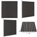 Miniatyrbillede 1 af 10: Hegnspanel 175x186 cm WPC sort - Hegnspanel - Hegnspaneler - Home & Living