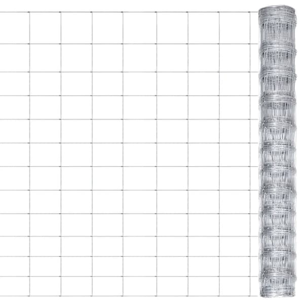 Puutarha-aita galvanoitu teräs 50x1,25 m hopea - Puutarha-aita - Puutarha-aidat - Home & Living