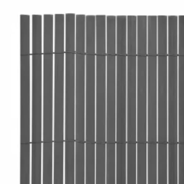 Dobbeltsidet havehegn 110x300 cm grå - Hegn - Havehegn - Home & Living