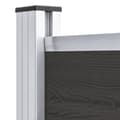 Miniatyrbillede 6 af 10: Hegnspanel 95x186 cm WPC sort - Hegnspanel - Hegnspaneler - Home & Living