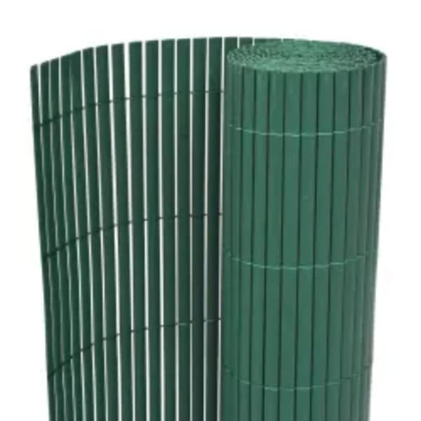 Kaksipuolinen puutarha-aita 110x400 cm vihreä - Puutarha-aita - Puutarha-aidat - Home & Living