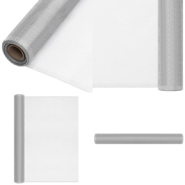 Insektsnät aluminium 60x2000 cm silver - Trädgårdsstaket - Staket - Home & Living