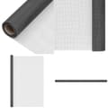 Pikkukuva 1 / 6: Verkkosuoja lasikuitu 112x2000 cm musta - Verkko - Verkot - Home & Living