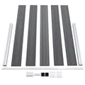 Pikkukuva 7 / 10: Puutarha-aita WPC 699x106 cm harmaa - Aita - Aidat - Home & Living