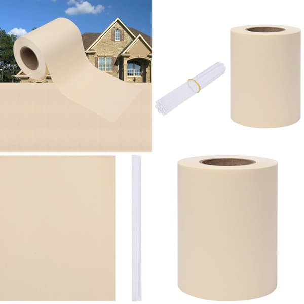 Haveskærm 35x0,19 m PVC cremefarvet - Haveskærm - Haveskærme - Home & Living