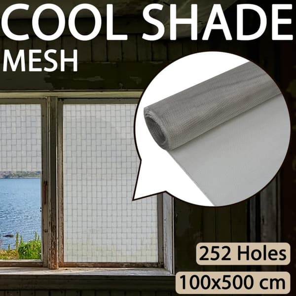 Insektsnät rostfritt stål 100x500 cm silver - Nät - Metallnät - Home & Living