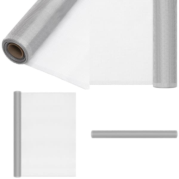 Insektsnät aluminium 80x500 cm silver - Trädgårdsstaket - Staket - Home & Living