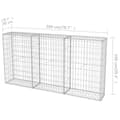 Miniatyrbillede 7 af 7: Gabionkurv 200 x 30 x 100 cm galvaniseret stål - Gabionkurv - Gabionkurve - Home & Living
