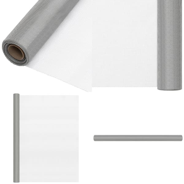 Verkkosuoja ruostumaton teräs 100x2000 cm hopea - Verkko - Verkot - Home & Living
